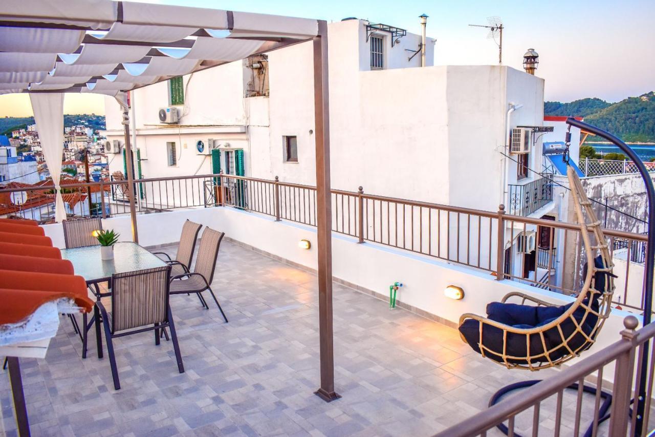 La Maison Plakes Rooftop Apt İskados Dış mekan fotoğraf